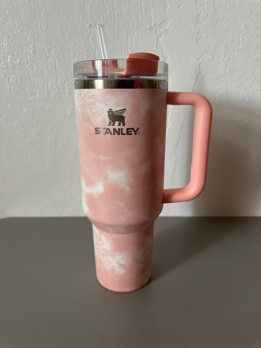 Stanley Peach tie dye 40 oz tumbler